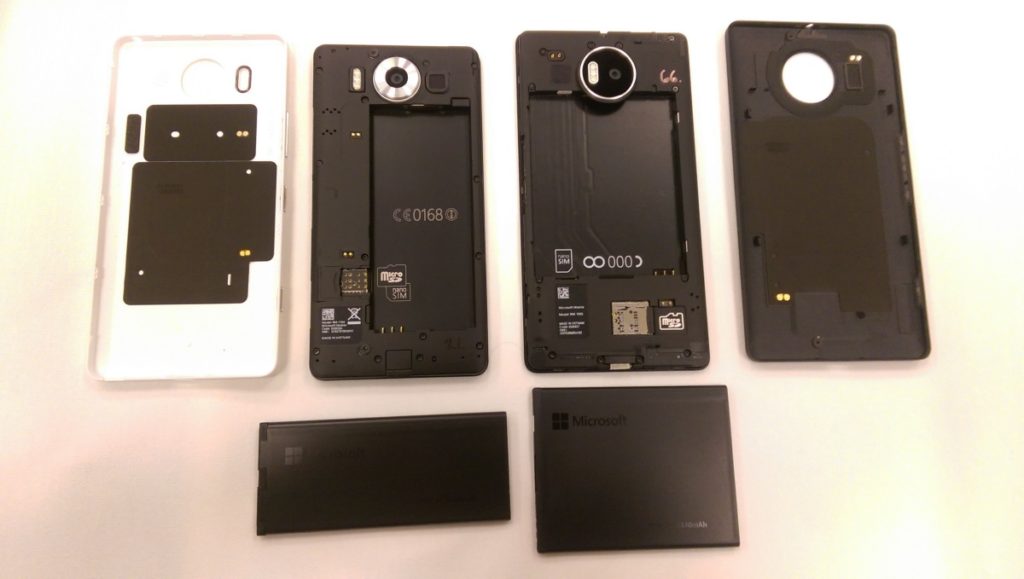 Lumia 950 dan 950 XL (foto: Lifehacker/2015)