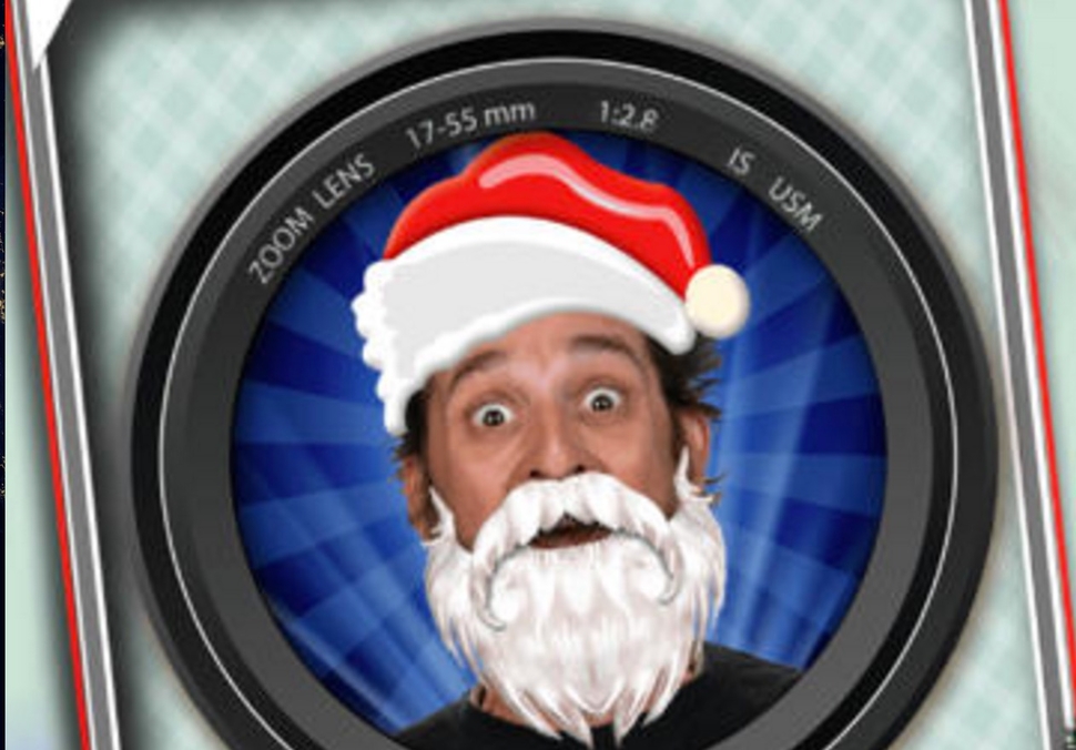 Santa Claus Yourself Xmas Photo Booth