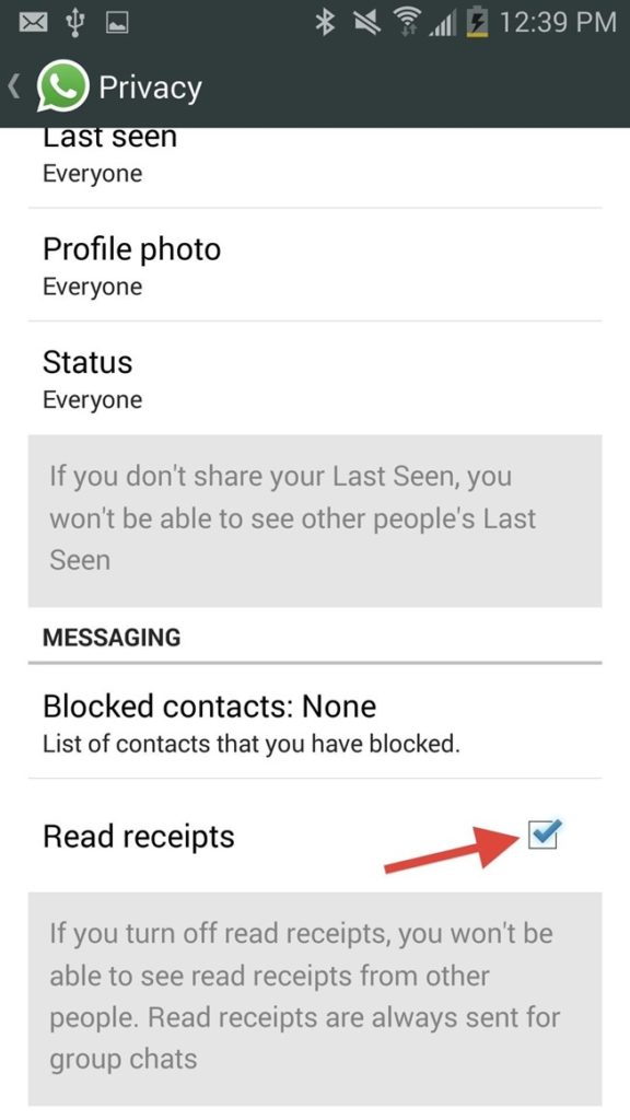 Cara menonaktifkan read-receipts di WhatsApp (c) WonderHowTo