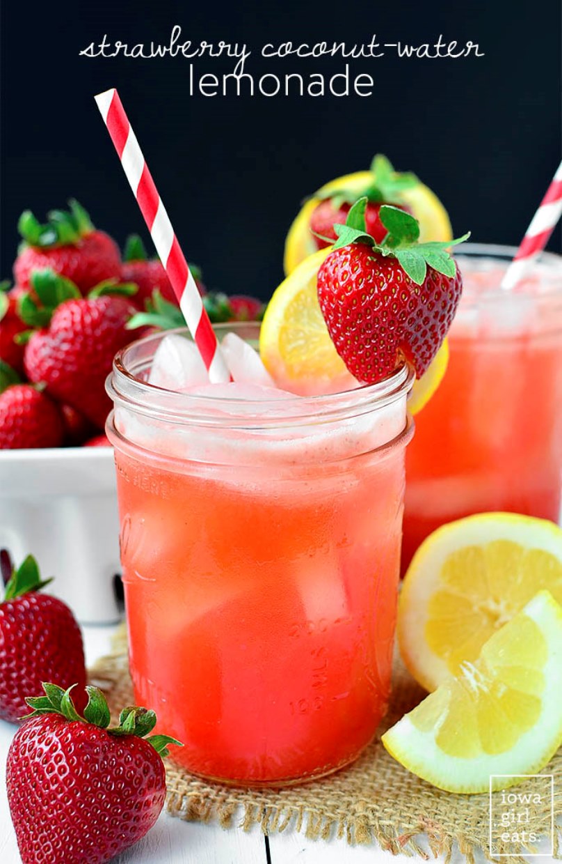 Strawberry-Coconut-Water-Lemonade-iowagirleats-01