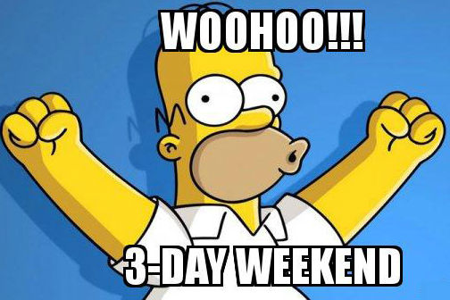 Image result for long weekend